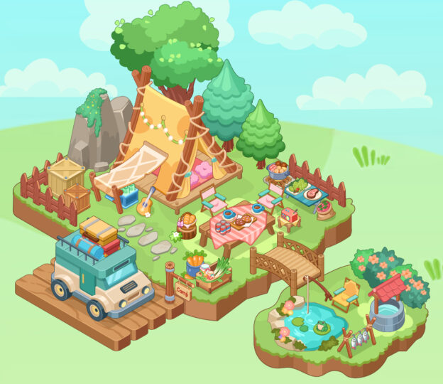 Fantasy Roomのプレイ画面