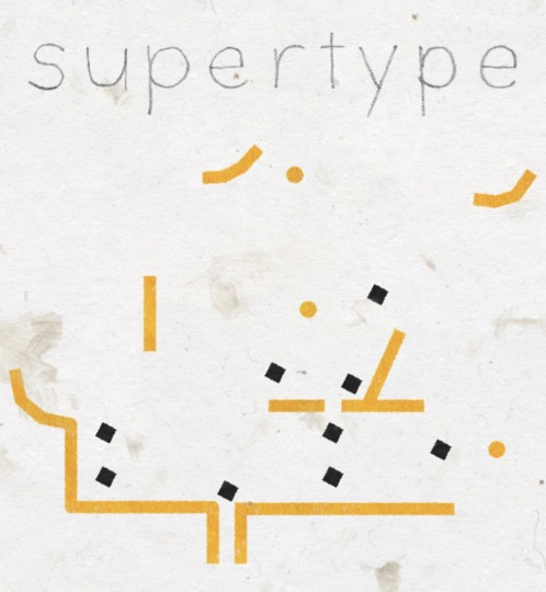 Supertypeのプレイ画面