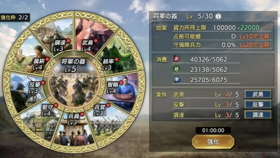 キングダム 覇道のプレイ画面