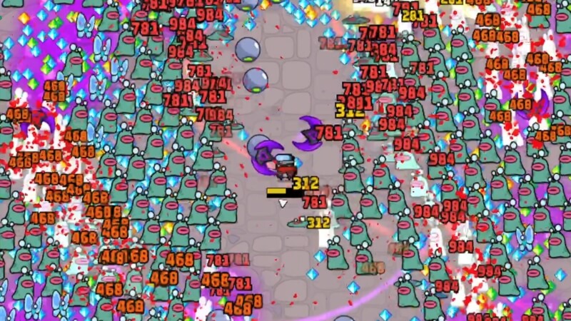 ダダサバイバーのプレイ画面