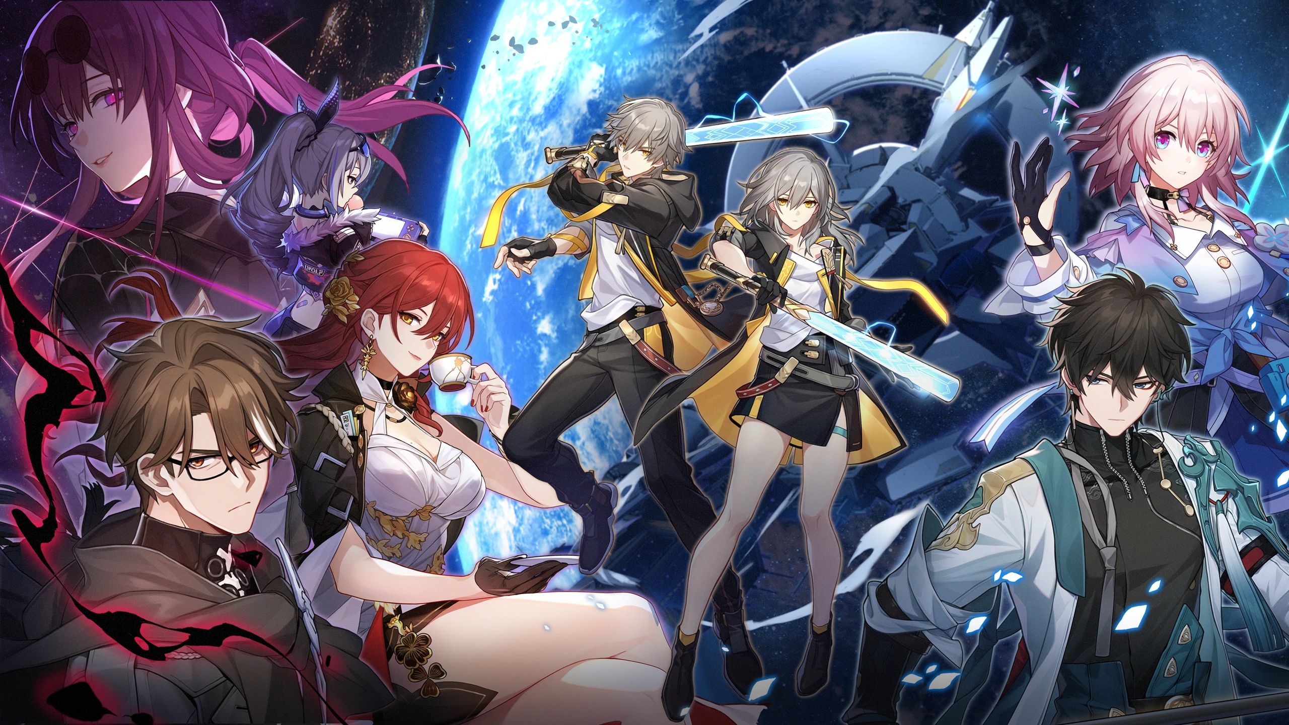 崩壊：スターレイルのプレイ画面