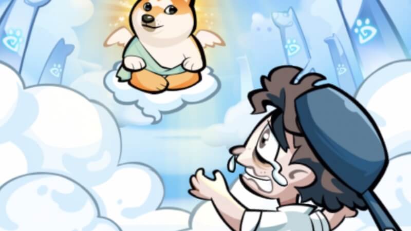 こんにちワン！ヒーローのプレイ画面