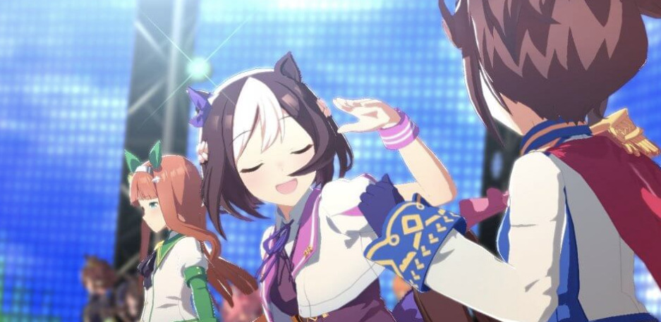 ウマ娘のプレイ画面