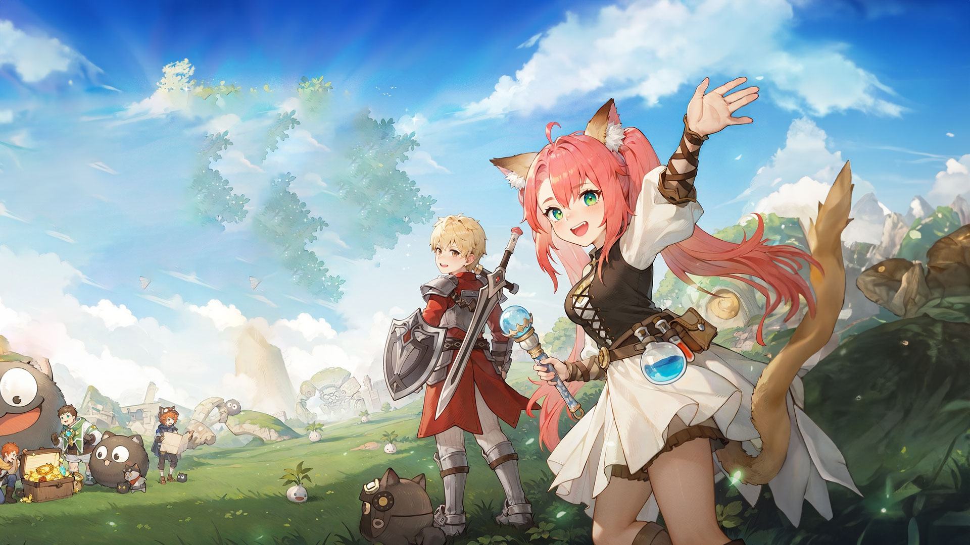 ツリーオブセイヴァー：ネバーランドのプレイ画面