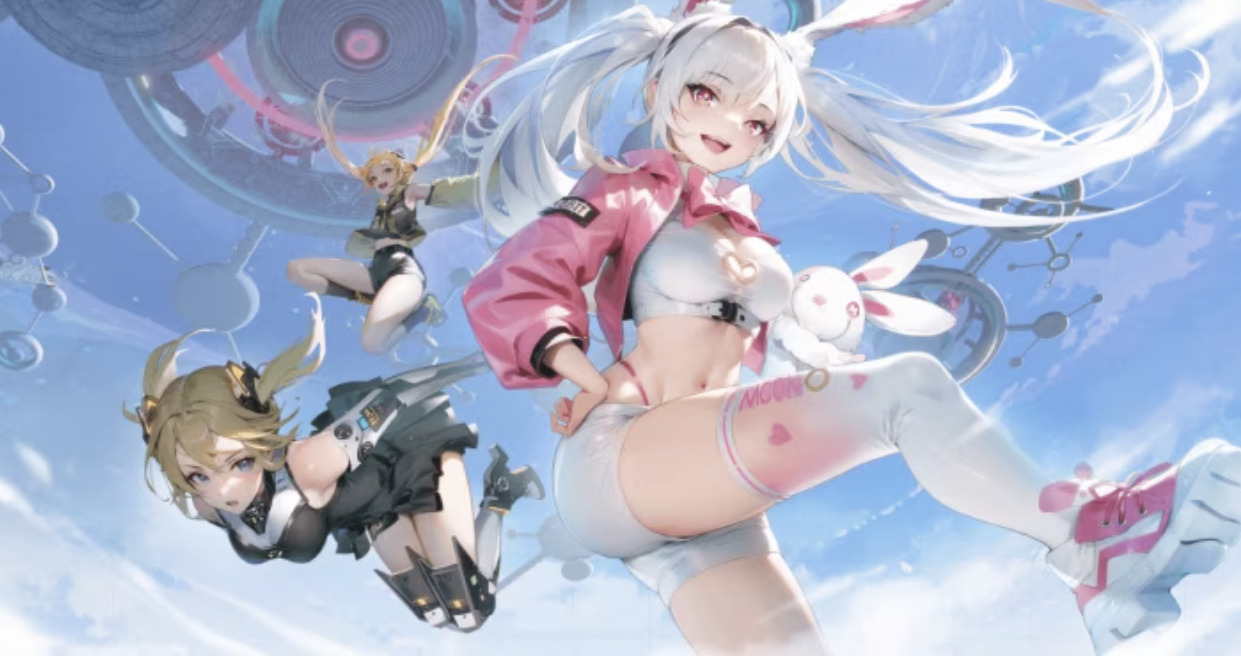熱戦少女のプレイ画面